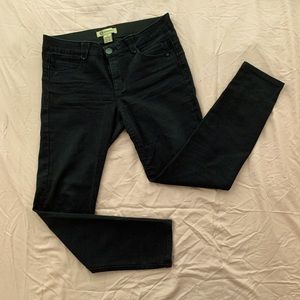 Dark Black Democracy Ab Solution Booty Lift Jeans.